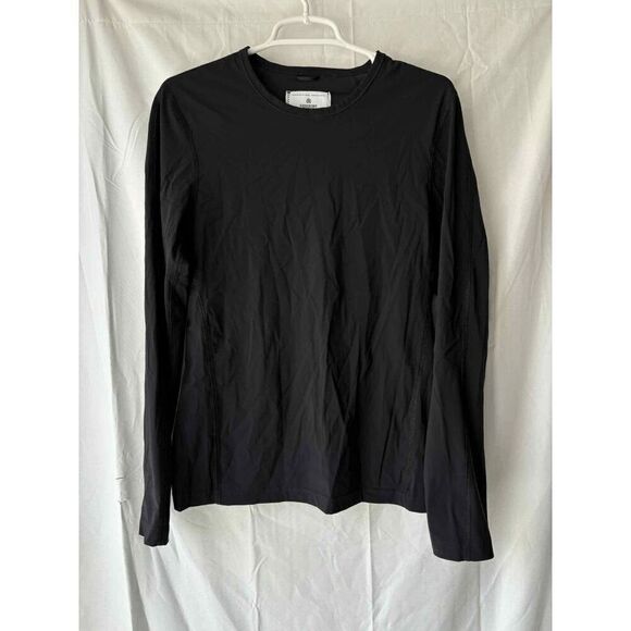Reigning Champ Tops - Reigning Champ Womens Nylon Black Long Sleeve Size Medium
